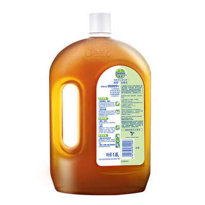 滴露消毒液1.8L*6 高效抑菌与无忧消毒服务的健康守护组合